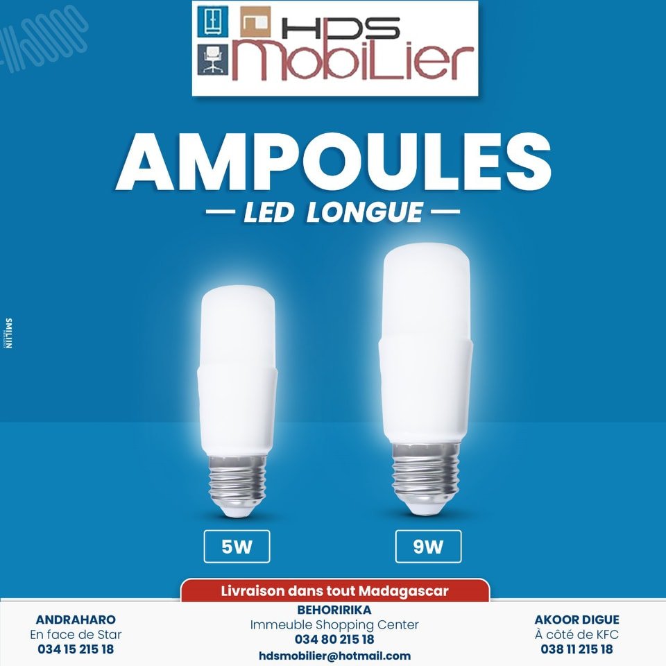 AMPOULE LED LONGUE