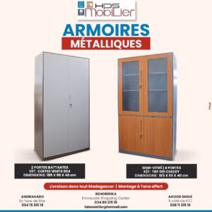 Armoire metalique en melamines