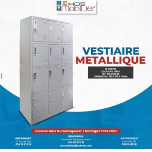 Armoire metallique 12 portes ME040845