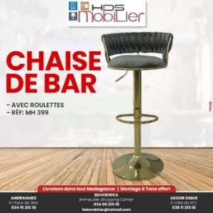 Chaise Bar tissu Velours -  MH399