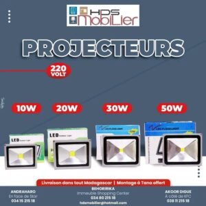 PROJECTEUR LED 220VT