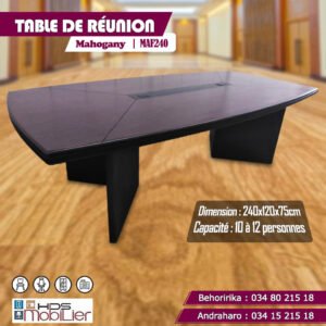 TABLE DE REUNION MAF240