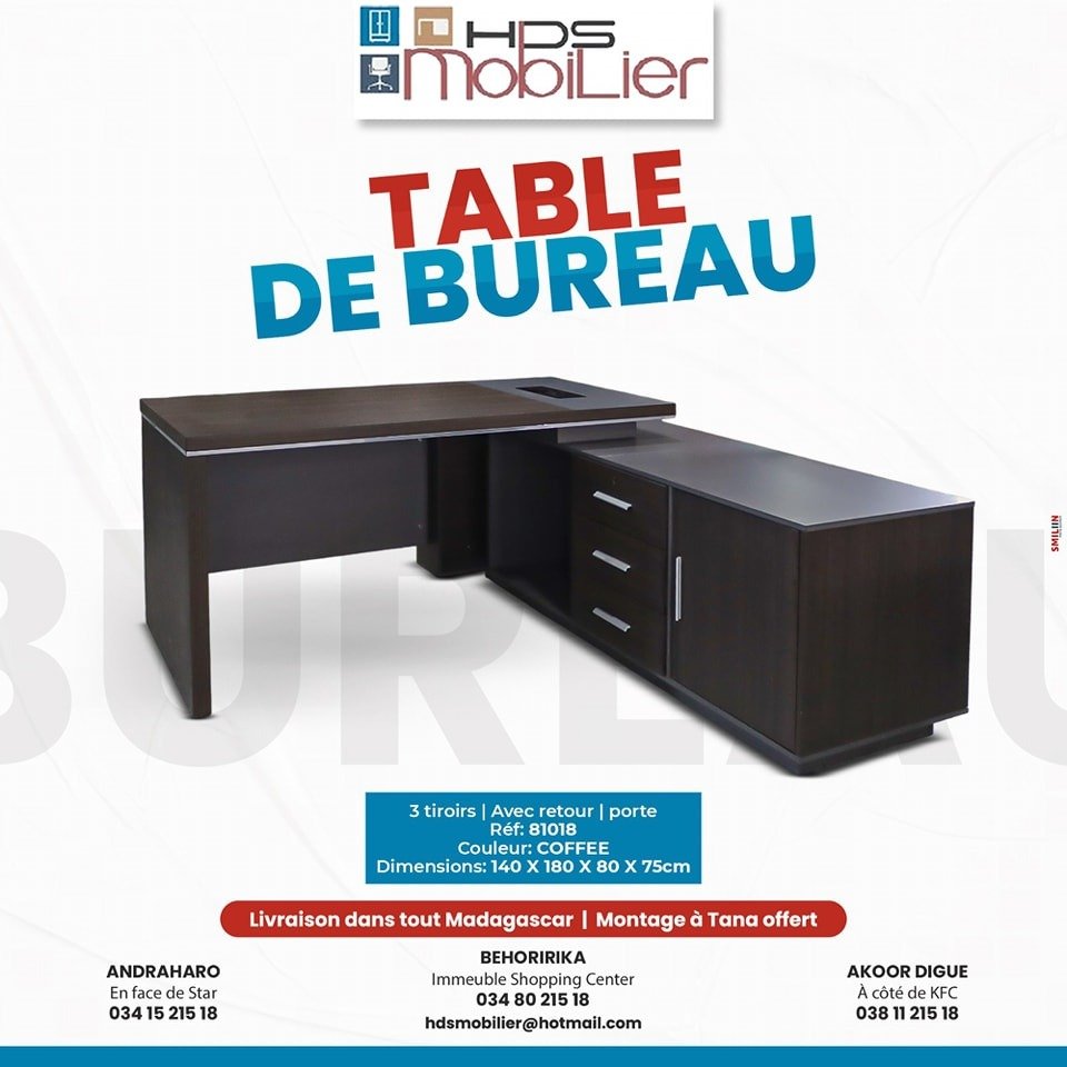 Table de Bureau REF 81018