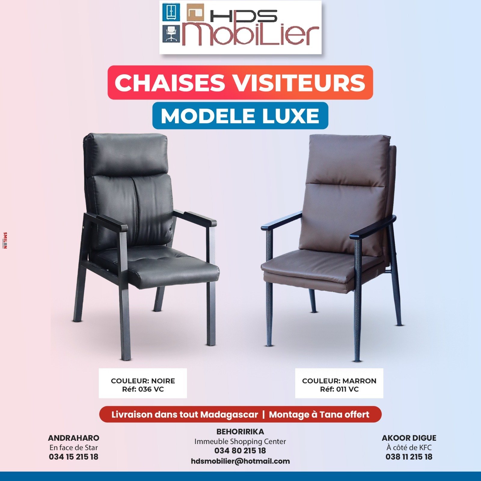 Chaise visiteur ( Model Luxe )