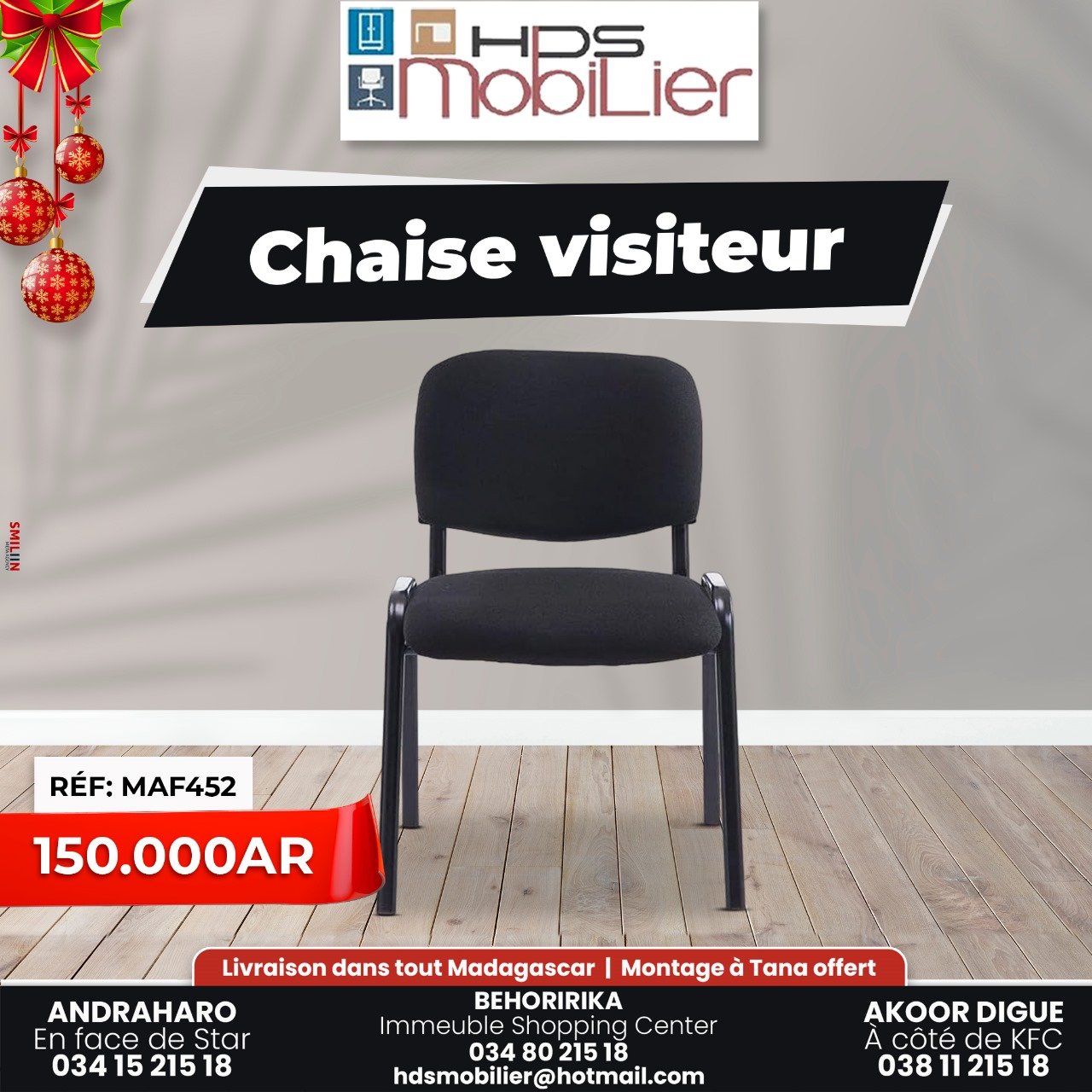 Chaise Visiteurs