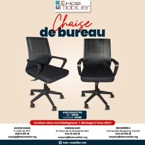 Chaise de bureau 1003BLACK