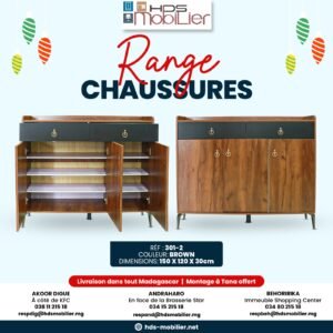 Range chaussure -301-2 Brown