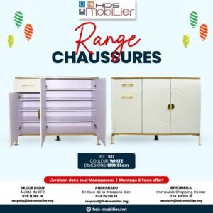 Range chaussure -617 White