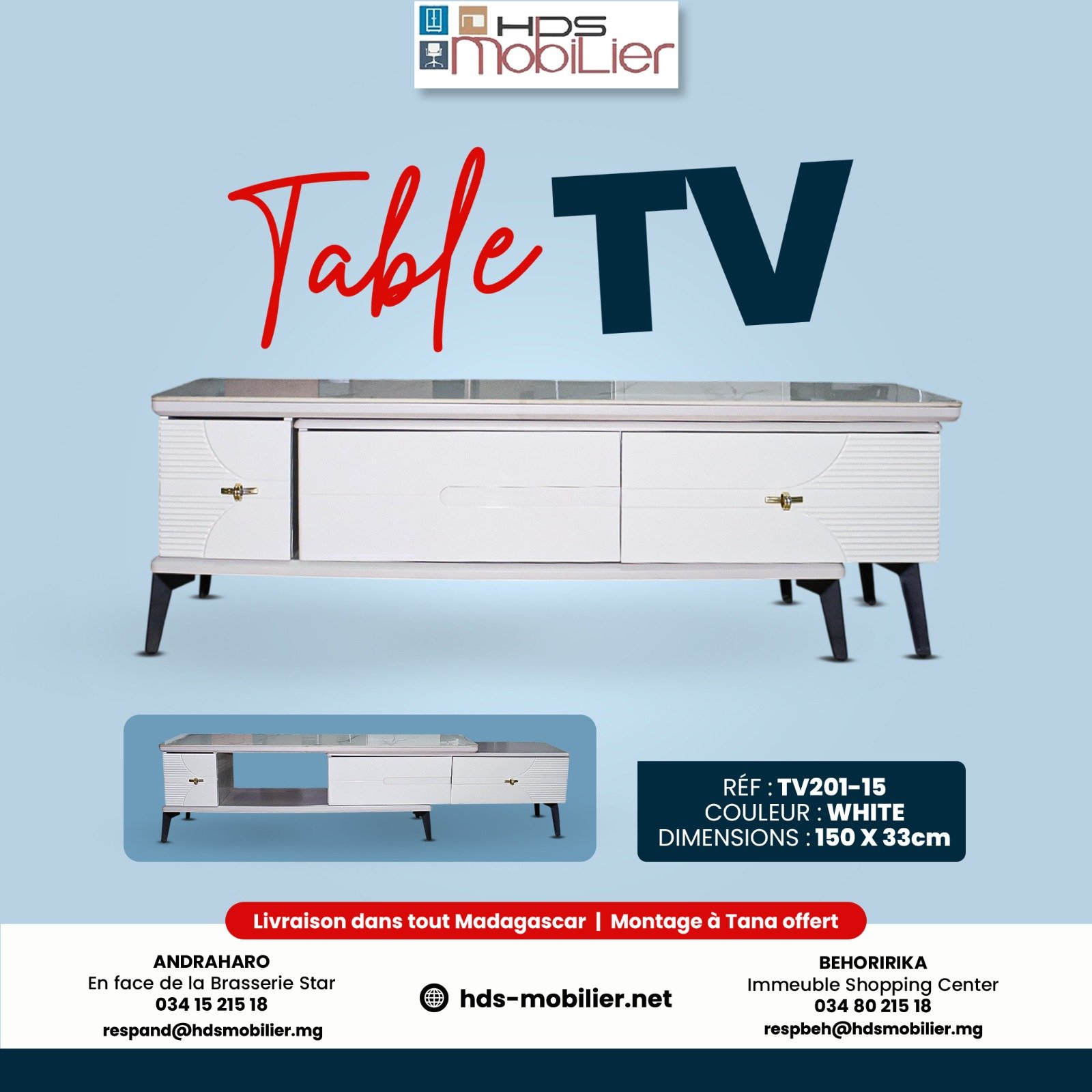 Table Tv-201-15