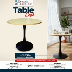 Table Café Ronde REF: ZC017