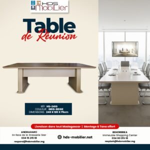Table de Réunion Professionnelle – Réf. HS-2410