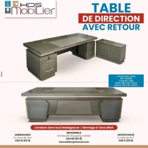 Table de direction avec retour XA2066