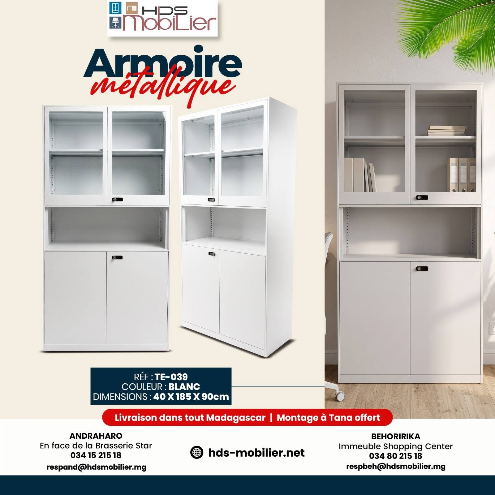 Armoire métallique -TE 039